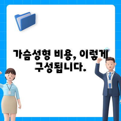 가슴성형수술 비용