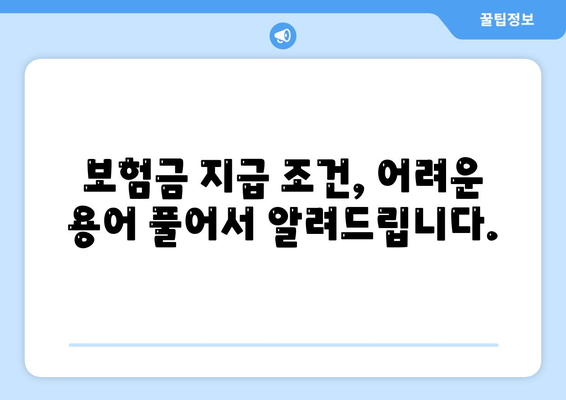 생명 보험 약관