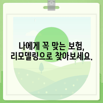 건강 보험 리모델링