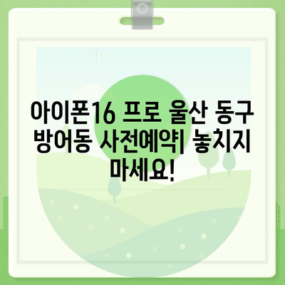 울산시 동구 방어동 아이폰16 프로 사전예약 | 출시일 | 가격 | PRO | SE1 | 디자인 | 프로맥스 | 색상 | 미니 | 개통