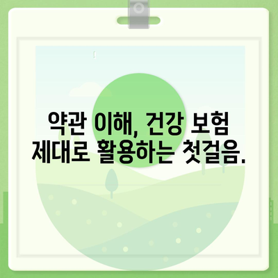 건강 보험 약관