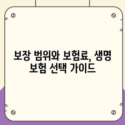 생명 보험 상품