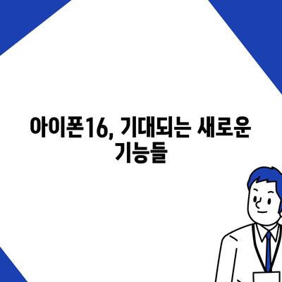 아이폰16의 디자인, 출시일, 색상 등 정보 정리