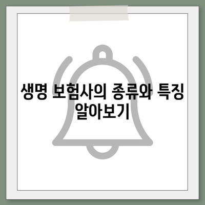 생명 보험사 비교