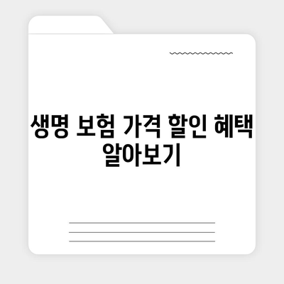 생명 보험 가격