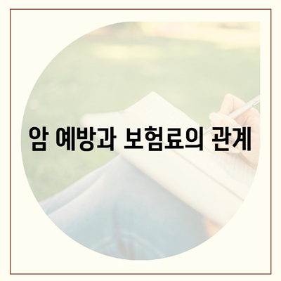 암 보험료