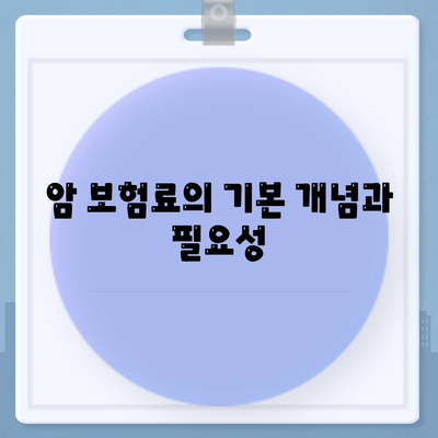 암 보험료