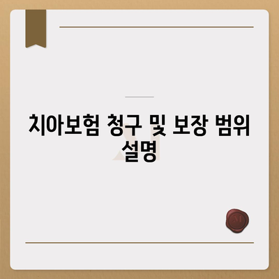 치아보험 가입 고민 해결하기!