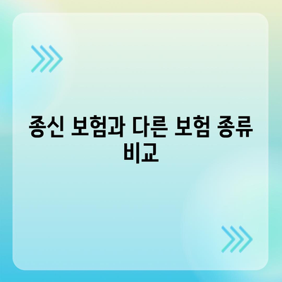 종신 보험