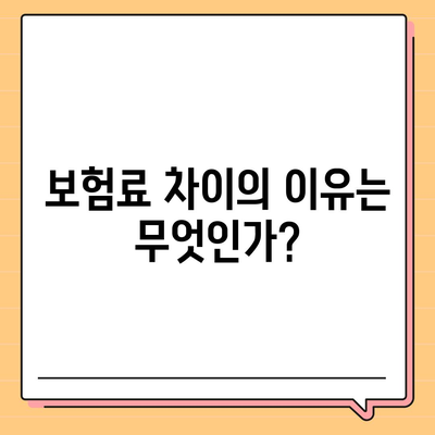 업무용 자동차 보험과 일반 자동차 보험의 차이점