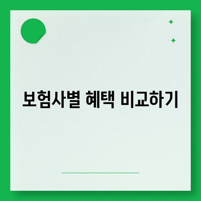 다이렉트 자동차 보험 비교 | 체크하고 준비