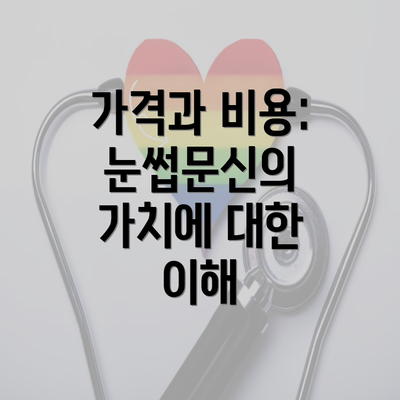 가격과 비용: 눈썹문신의 가치에 대한 이해