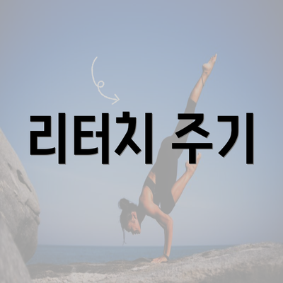 리터치 주기