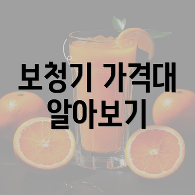 보청기 가격대 알아보기