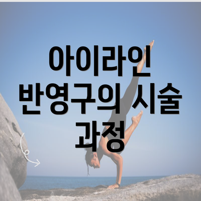 아이라인 반영구의 시술 과정