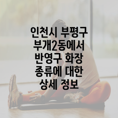 인천시 부평구 부개2동에서 반영구 화장 종류에 대한 상세 정보