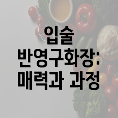 입술 반영구화장: 매력과 과정